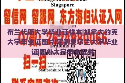 布兰代斯大学毕业证样本|加拿大约克大学毕业证图片|定制爱尔兰大学毕业证|国外大学毕业证书